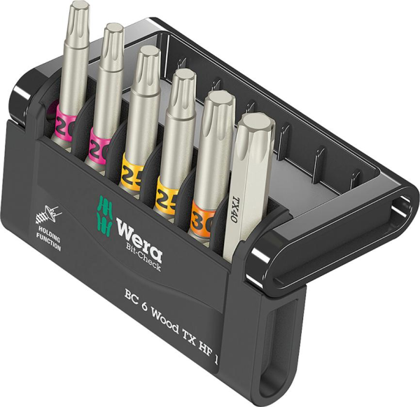 Bit-Satz Bit-Check 6 Wood TX HF 1 Wera Produktbild img1 L