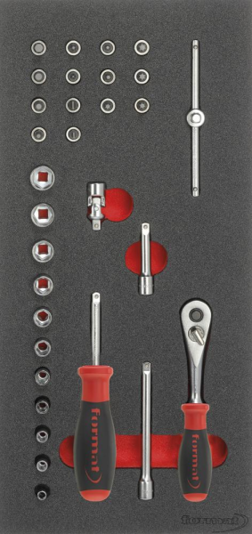 Werkzeugmodul 1/3 Steckschlüssel 1/4" FORMAT Produktbild img1 L