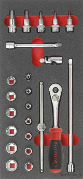 Werkzeugmodul 1/3 Steckschlüssel 3/8" FORMAT Produktbild img1 L