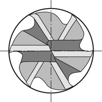 GÜHRING Mehrzahnfräser extralang WN VHM Signum Schaft HA Z6-8 Produktbild img2 L