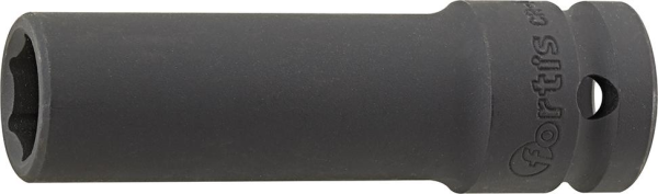 Kraft- Steckschlüssel-Satz 1/2" 15-teilig lang FORTIS Produktbild img2 L