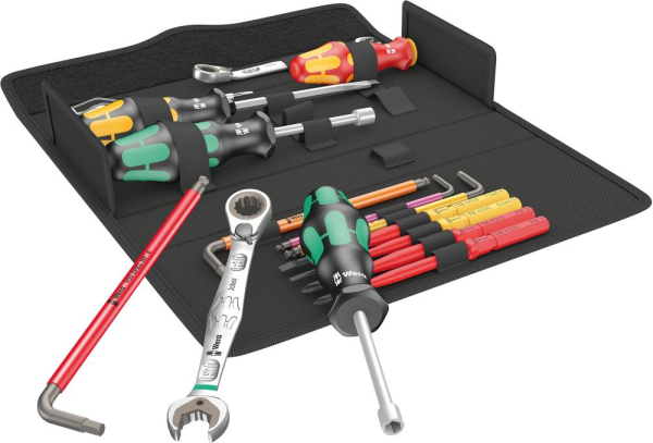 Werkzeugsortiment SH2 Sanitär 15-teilig in Textilbox Wera Produktbild img1 L