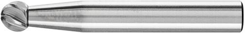 Frässtift HM kugelförmig 0605 rostfrei 6mm 6x5,4mm Pferd Produktbild img1 L
