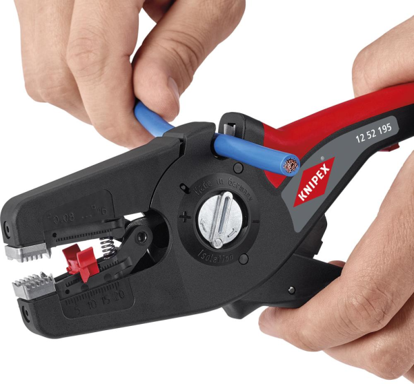Automatik-Abisolierzange PreciStrip 16 12 52 195 KNIPEX Produktbild img4 L