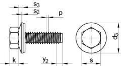 Fassadenbauschrauben BZ Edelstahl A2 Produktbild img1 L