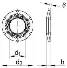 Sperrkantscheiben K Edelstahl A4 Produktbild img1 L