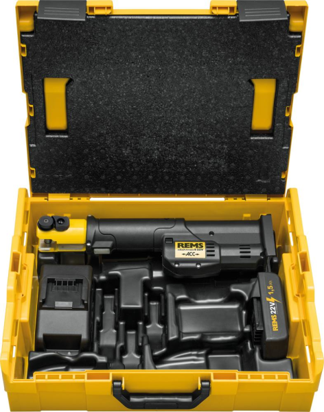 Mini-Press S22 V ACC Basic-Pack in L-Boxx RemsD10 - 40mm,D 3/8 - 1 1/4"für Pressverbindungen Produktbild img1 L