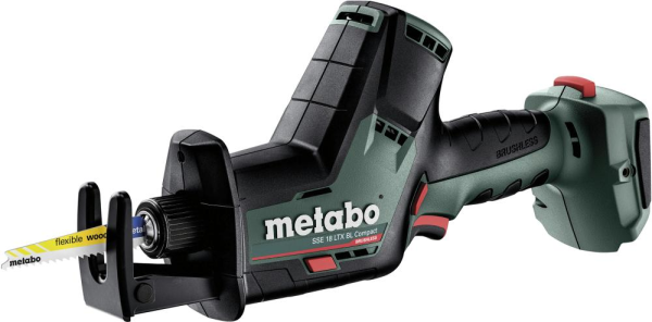 Akku-Säbelsäge solo SSE 18 LTX BL Compact ohne Akku ohne Ladegerät metaBOX Produktbild img1 L