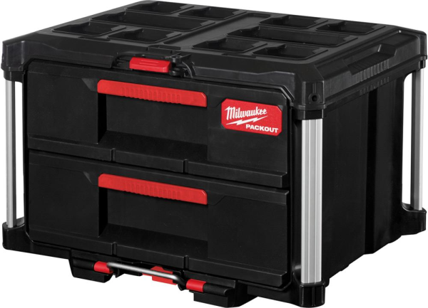 Milwaukee PACKOUT Koffer mit 2 Schubladen Produktbild img1 L
