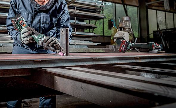 Akku-Geradschleifer solo GVB18 LTX BL 11-28 Metaboohne Akku ohne Ladegerät metaBOX Produktbild img3 L