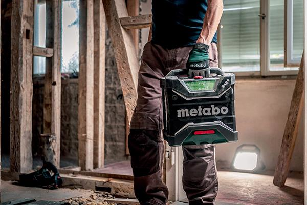 Baustellenradio solo RC12-18 32WBTDAB+ Metabo ohne Akku ohne Ladegerät Karton Produktbild img6 L