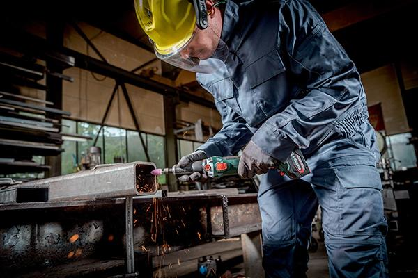 Akku-Geradschleifer solo GVB18 LTX BL 11-28 Metaboohne Akku ohne Ladegerät metaBOX Produktbild img7 L