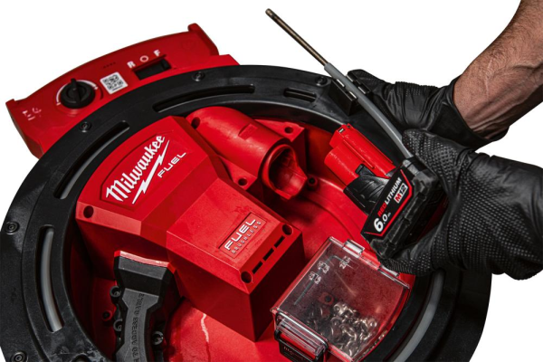 Akku-Hochgeschw.maschine M12 HSFSM-602 2x 12,0 V 6Ah Produktbild img4 L