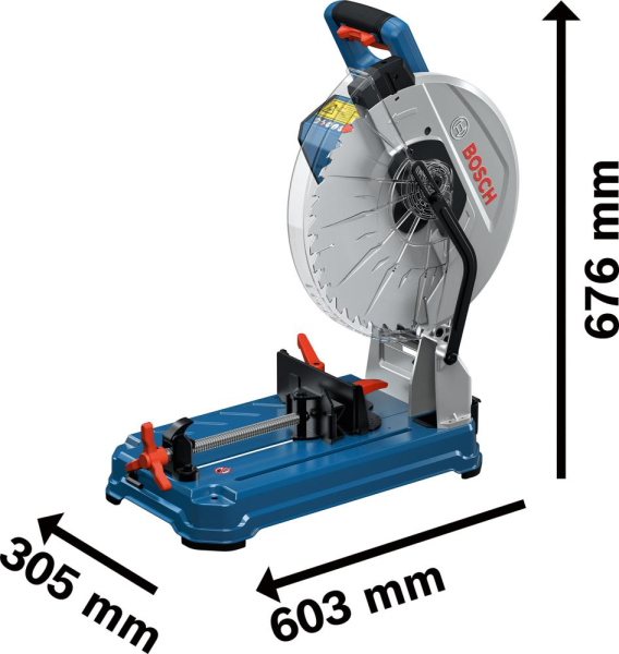 Bosch Akku-Metallkreissäge solo GCD 18V-355 Produktbild img2 L