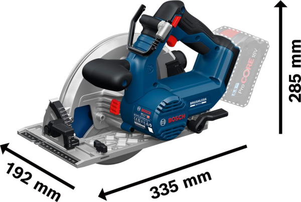 Akku-Handkreissäge GKS 18V-68-2 ohne Akku ohne Ladegerät L-Boxx Produktbild img5 L