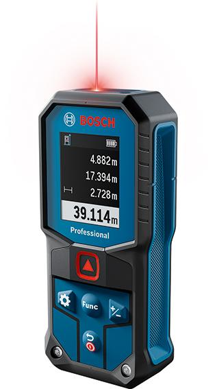 Laser-Entfernungsmesser GLM 40-31 2x (AA) Batterien Tasche Produktbild img1 L