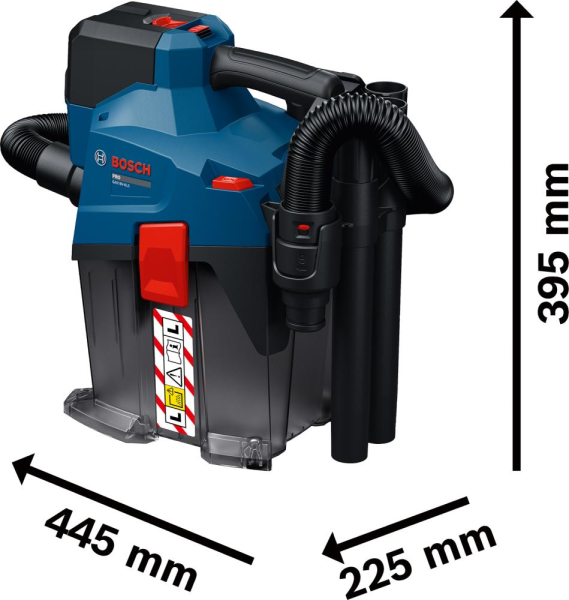 Akku-Sauger GAS18V-6LS ohne Akku ohne Ladegerät Karton Produktbild img3 L