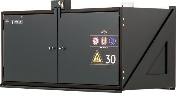 Hängeschrank Typ30 RAL 7016, mit Schloss Produktbild img2 L