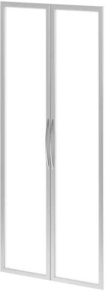 Drehtüren mit Bogengriff Paar Glastüren 5OH nicht abschließbar Türstärke = 1,9 cm Produktbild img2 L