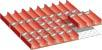 Muldeneinsatz-Set für FH 50 mm 27x27 E 3-tlg,9 Mulden,30 Wände D 45 mm LISTA Produktbild img1 L