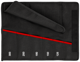 KNIPEX 00 19 55 S5 LE Rolltasche für Cobra® leer 6 Fächer 440 mm SB-Karte/Blister Produktbild