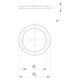 Dichtringe DIN 7603 Kupfer Produktbild