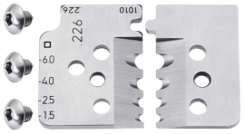KNIPEX 12 19 11 1 Satz Ersatzmesser für 12 12 11 0 SB-Karte/Blister Produktbild