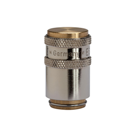 Verschlusskupplung DN 6, Messing 2.0401, Länge 30,0 mm Produktbild