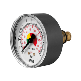Manometer ø 80 mm, ungeeicht, G 1/4, Anschluss hinten Produktbild
