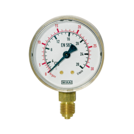 Manometer neutral, G 1/4 radial unten Produktbild