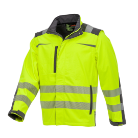 LeiKaTex Warnschutz Softshelljacke Produktbild
