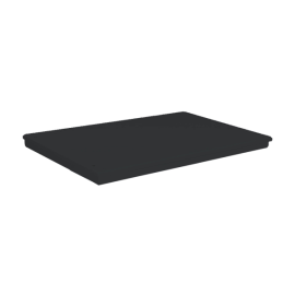 Arbeitsplatte Unicraft Metall, glatt, 1000 x 600 mm Produktbild