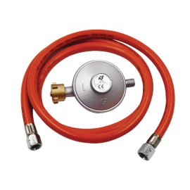Druckminderer Unicraft 700 mbar mit Gasschlauch 1,5 m Produktbild
