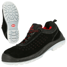 NITRAS EASY STEP P, S1P Sicherheitshalbschuhe, schwarz, EN ISO 20345, EN 61340-4-3, DGUV Regel 112-191 Produktbild