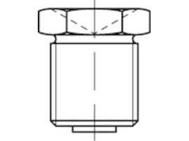 Trichter-Schmiernippel DIN 3405 gvz AM 6 x 1 Produktbild