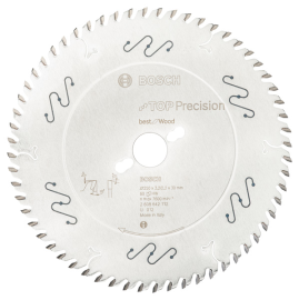 Bosch Kreissägeblatt Top Precision Best for Wood. Für Tischsägen Produktbild