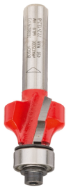 Abrundfräser Expert for Wood, 8&nbsp;mm, D 22,2&nbsp;mm, R1 4,75&nbsp;mm, L 13,2&nbsp;mm, G 55&nbsp;mm. Für Handfräsen Produktbild