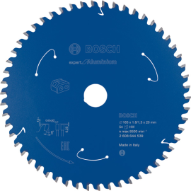 HM-Kreissägeblatt 165x1,8/1,3x20 54Z Bosch VE à 1 Stück Expert for Aluminium Produktbild
