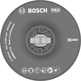 X-LOCK Stützteller 125 mm hart. Für kleine Winkelschleifer Produktbild