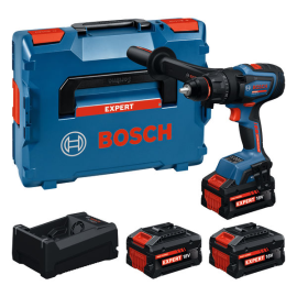 Akku-Schlagbohrschrauber EXSB18V-150, 1x EXBA18V-55, 2x EXBA18V-80, L-BOXX 136 Produktbild