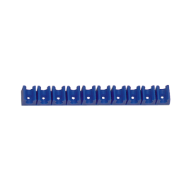Schlauch-Klemmleiste, Polyethylen, für Schlauch Außen-ø 4-5 mm Produktbild