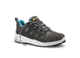 Berufshalbschuh ENYA XXF GTX® grey-turquoise Low ESD O2 WR CI Produktbild