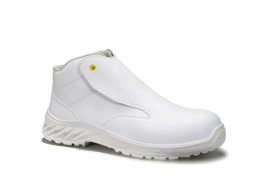 Sicherheitsstiefel jo_CLEAN Slipper white Mid ESD S3 Produktbild