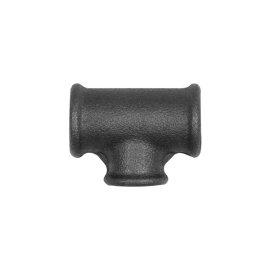 T-Stück 130, red. Rp 1 1/2, Rp 1 1/4, Rp 1 1/2 Temperguss schwarz Produktbild