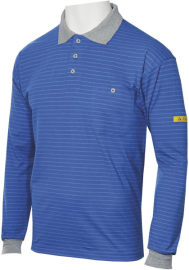 Poloshirt CONDUCTEX® COTTON KNIT, Langarm Produktbild
