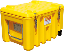 Werkzeugbox CEMbox 150 l B800xT600xH530 mm grau/orange Trolly Produktbild