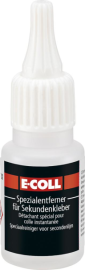 Spezialentferner für Sekundenkleber 20ml E-COLL Produktbild