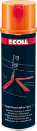 Baustellenmarkierspray 500ml orange E-COLL Produktbild