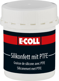 Silikonfett mit PTFE 80g Dose, farblos E-COLL Produktbild