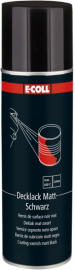 Decklack 400ml mattschwarz E-COLL Produktbild